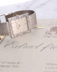 Patek Philippe - Patek Philippe White Gold Baguette Diamond Watch Ref. 3540 - The Keystone Watches