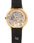 Audemars Piguet - Audemars Piguet Yellow Gold Ultra Thin Skeletonized Watch with Ornate Bird Dial - The Keystone Watches