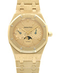 Audemars Piguet - Audemars Piguet Yellow Gold Royal Oak Moonphase Watch - The Keystone Watches