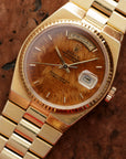 Rolex - Rolex Yellow Gold Day-Date Oysterquartz Ref. 19018 with Wood Dial - The Keystone Watches