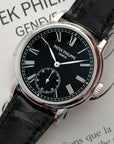 Patek Philippe - Patek Philippe Platinum Minute Repeater Black Dial Watch Ref. 5078 - The Keystone Watches