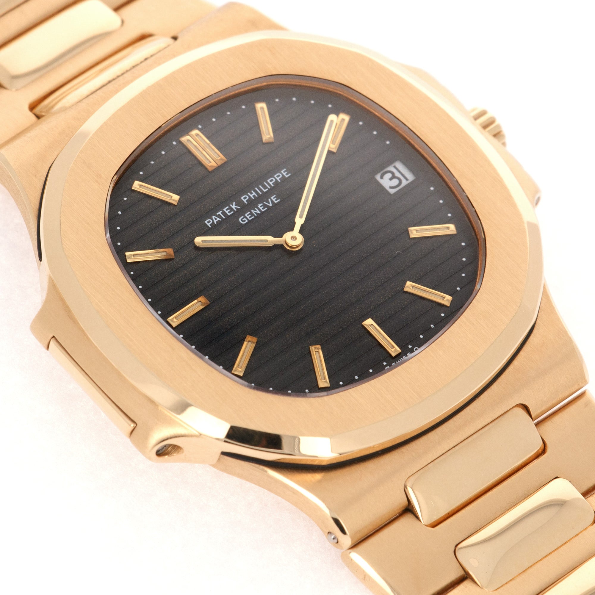 Patek Philippe - Patek Philippe Yellow Gold Nautilus Jumbo Watch Ref. 3700 - The Keystone Watches