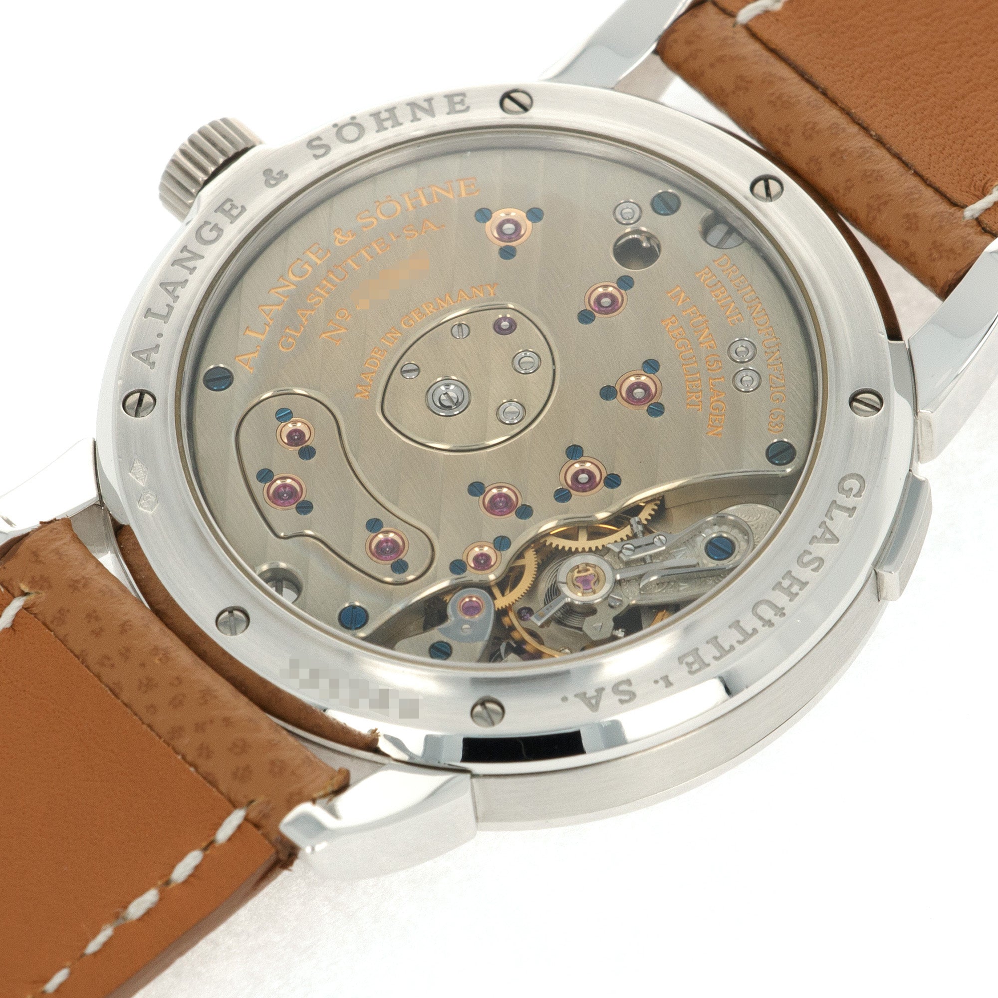 A. Lange & Sohne - A. Lange & Sohne Platinum Darth Lange 1 Ref. 101.035 - The Keystone Watches
