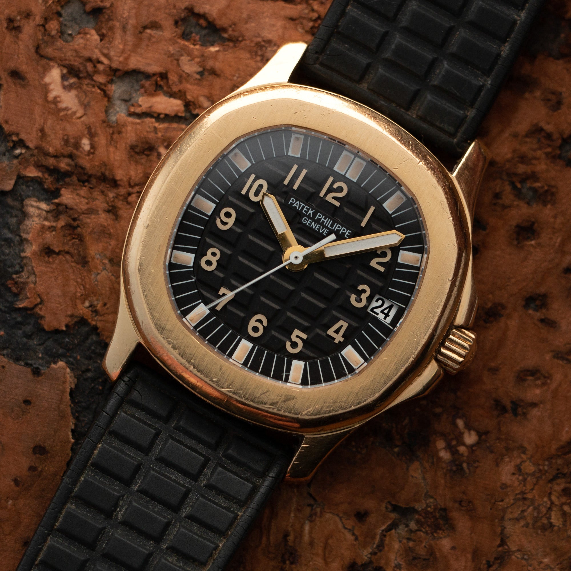 Patek Philippe - Patek Philippe Yellow Gold Aquanaut Watch Ref. 5066 - The Keystone Watches