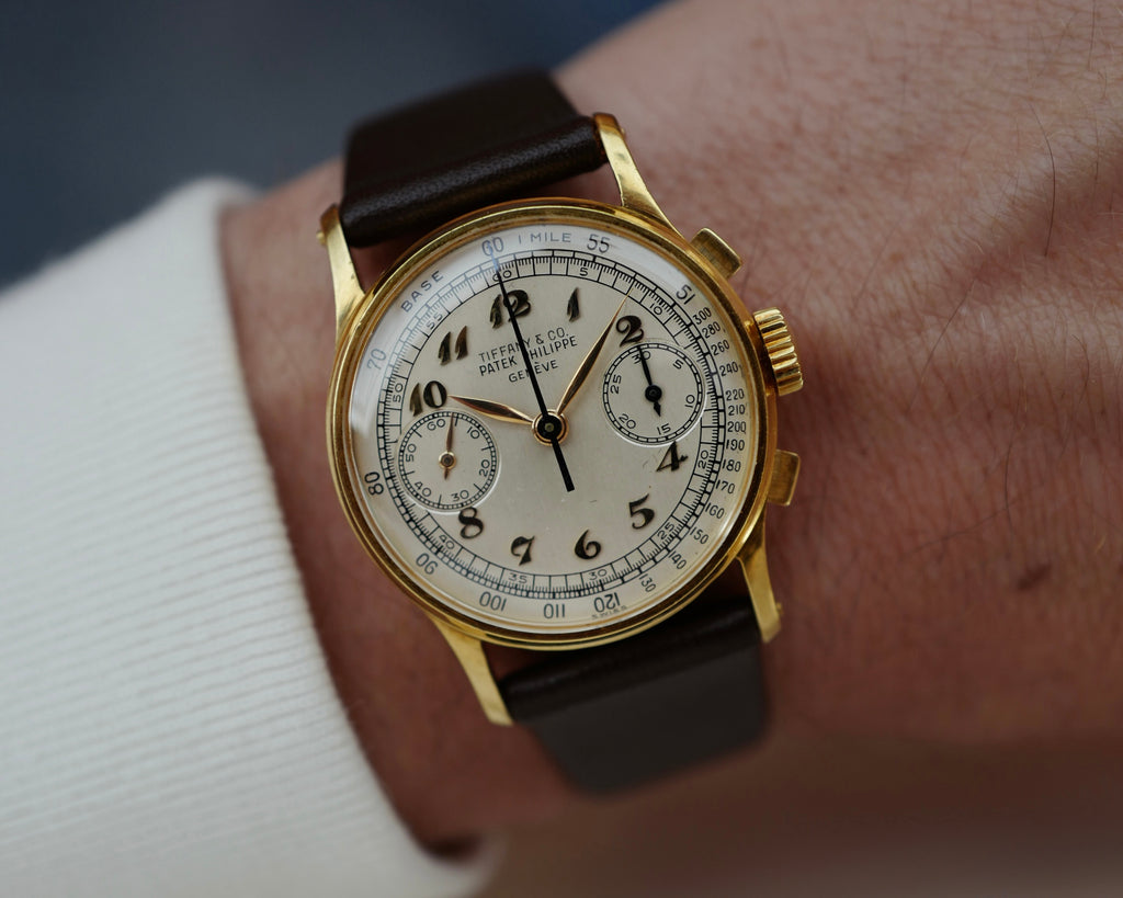 Holy Grail: Patek Philippe Chronograph Ref. 130 Retailed by Tiffany &