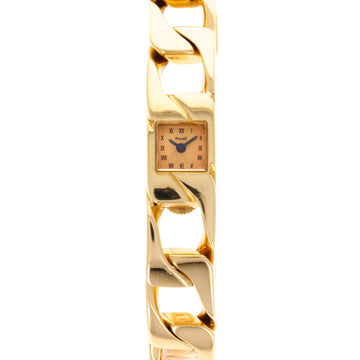 Piaget Yellow Gold Link Bracelet Watch Ref. 1001