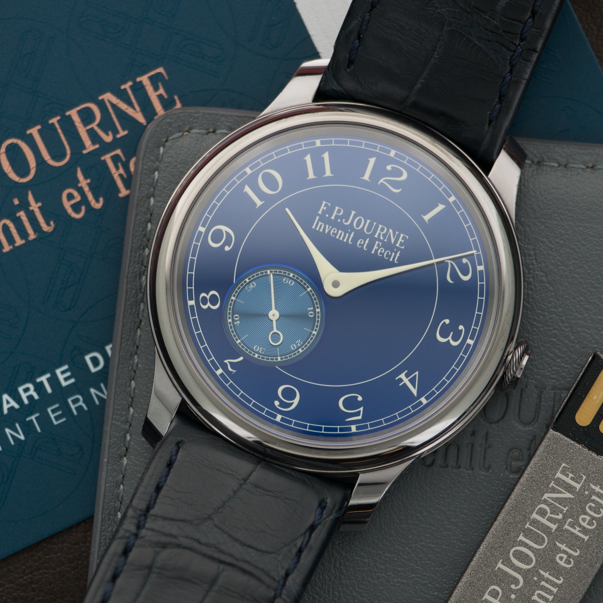 F.P Journe Tantalum Chronometre Bleu Watch