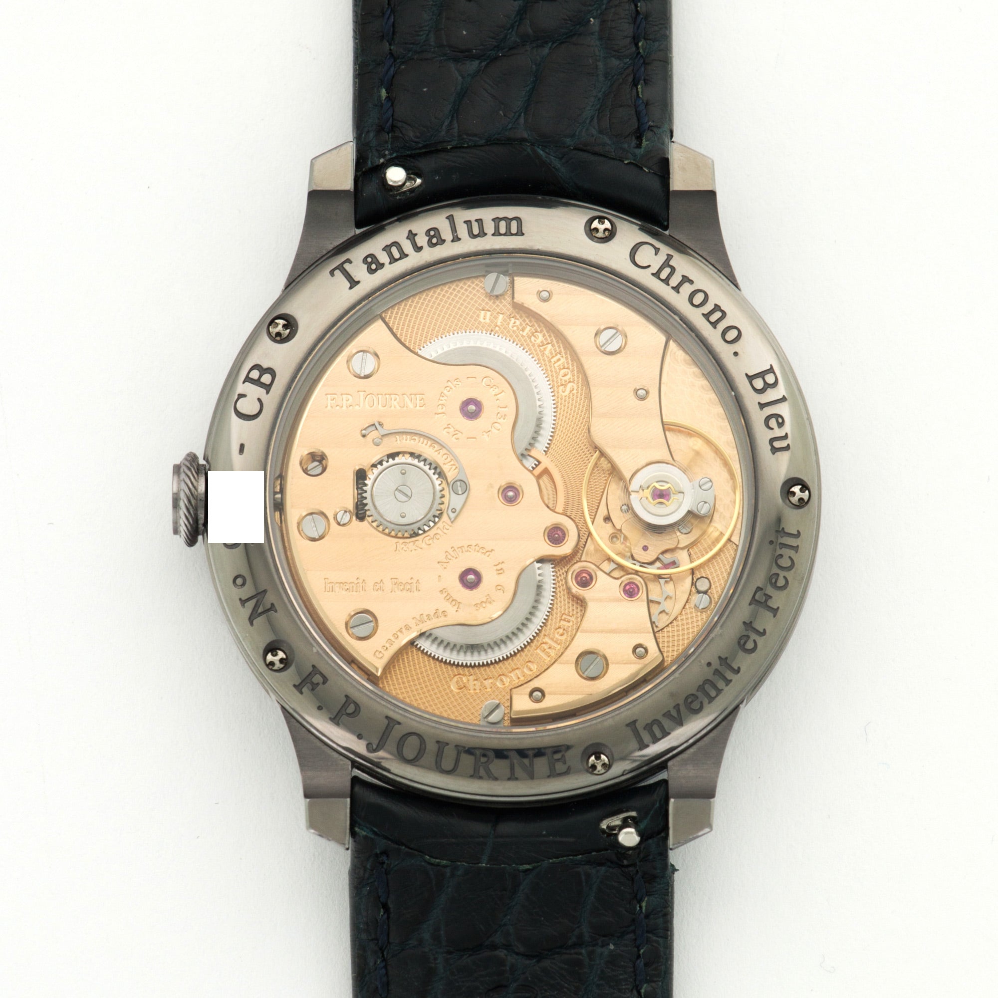 F.P Journe Tantalum Chronometre Bleu Watch