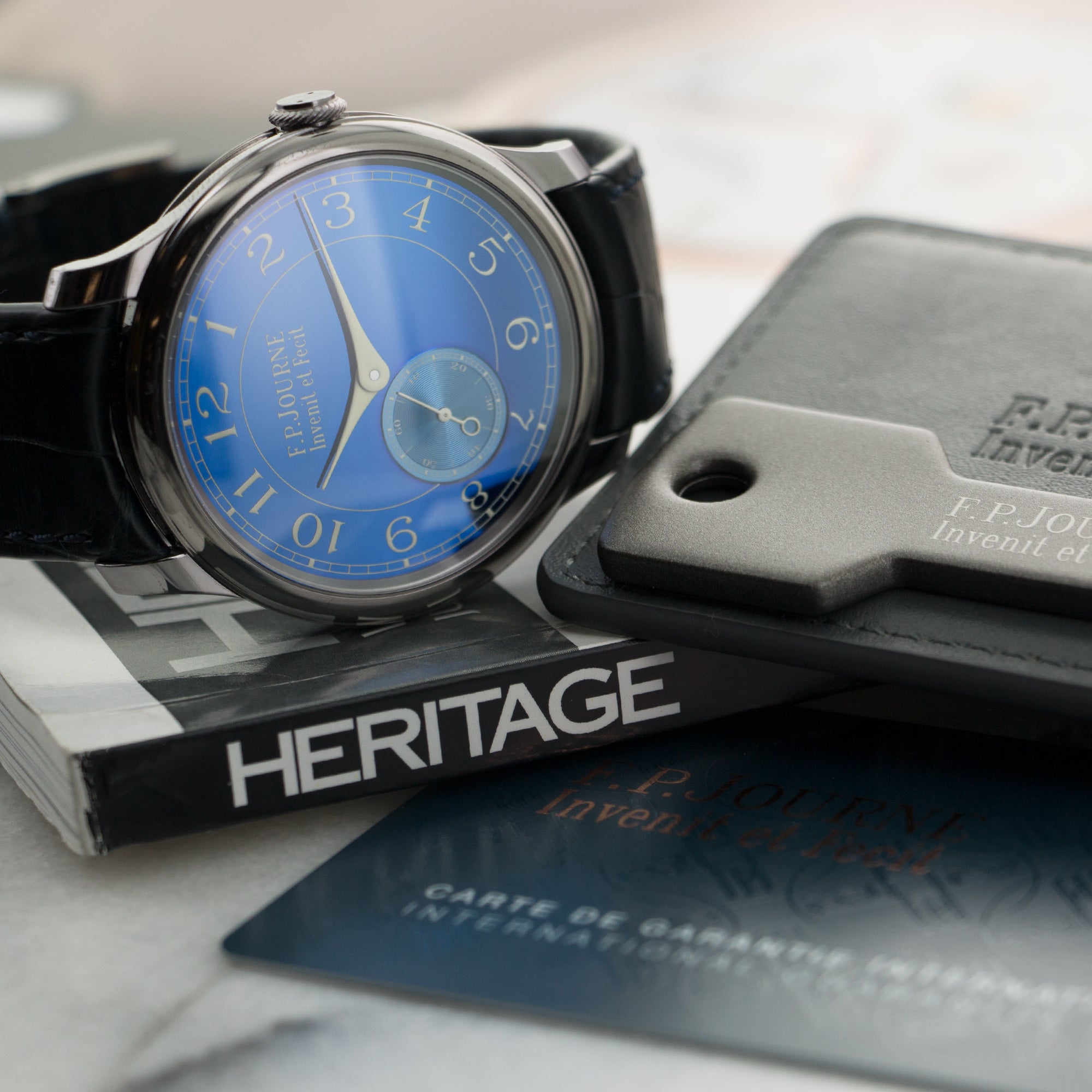F.P Journe Tantalum Chronometre Bleu Watch