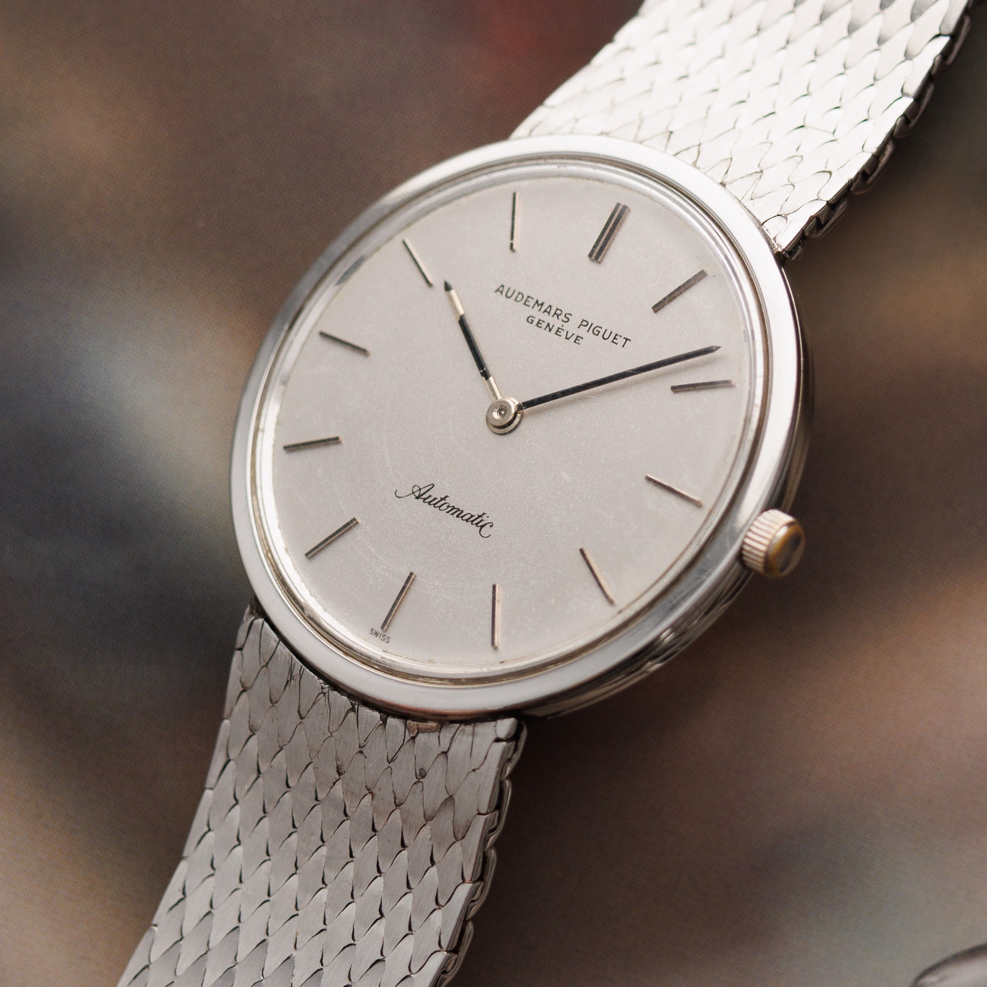 Audemars Piguet - Audemars Piguet Steel Automatic Bracelet Watch - The Keystone Watches