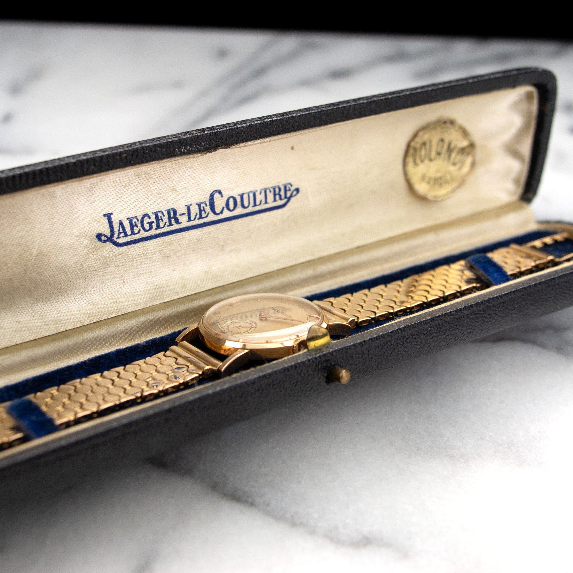 Jaeger LeCoultre - Jaeger LeCoultre Rose Gold Bracelet Watch - The Keystone Watches