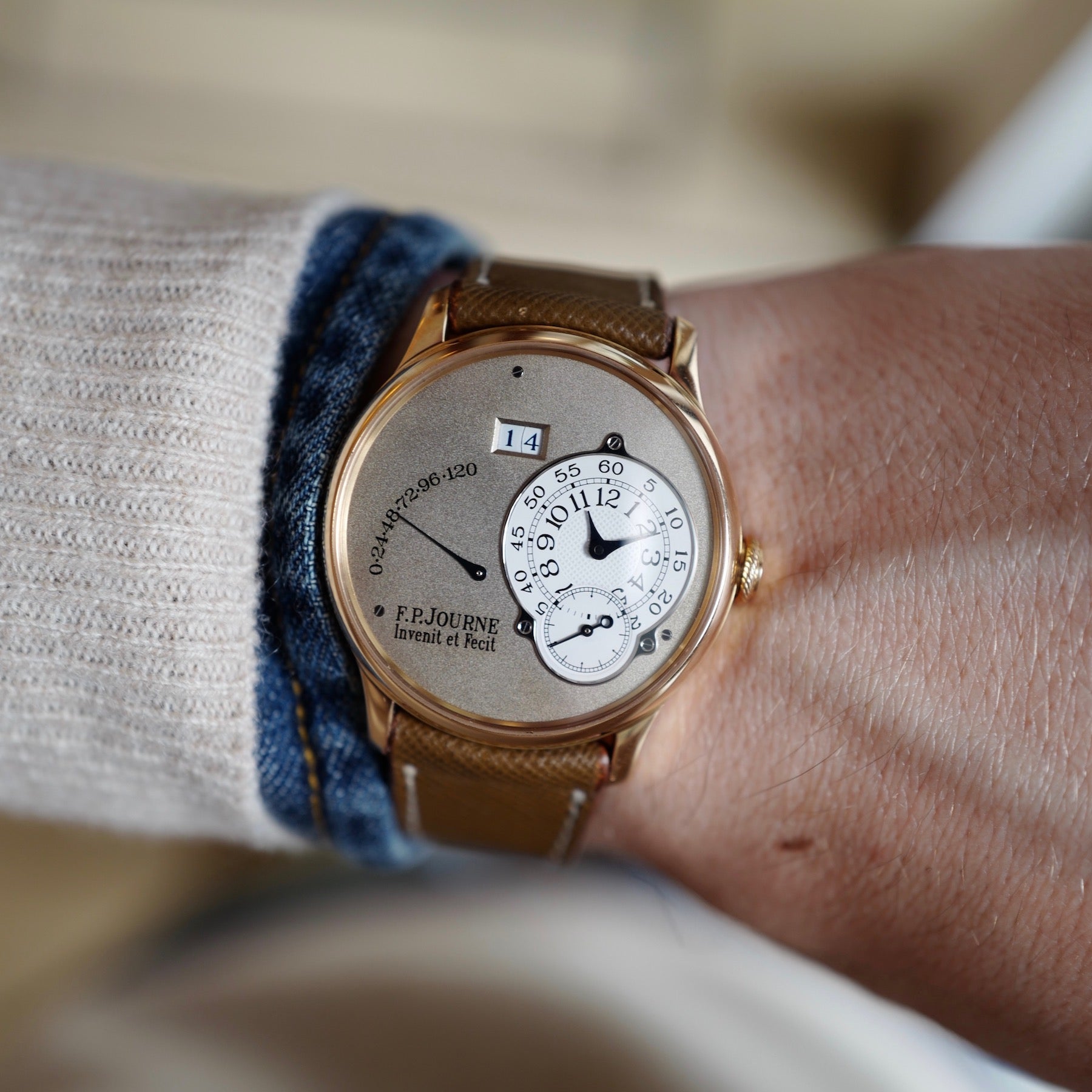 F.P Journe Rose Gold Octa Reserve de Marche Watch