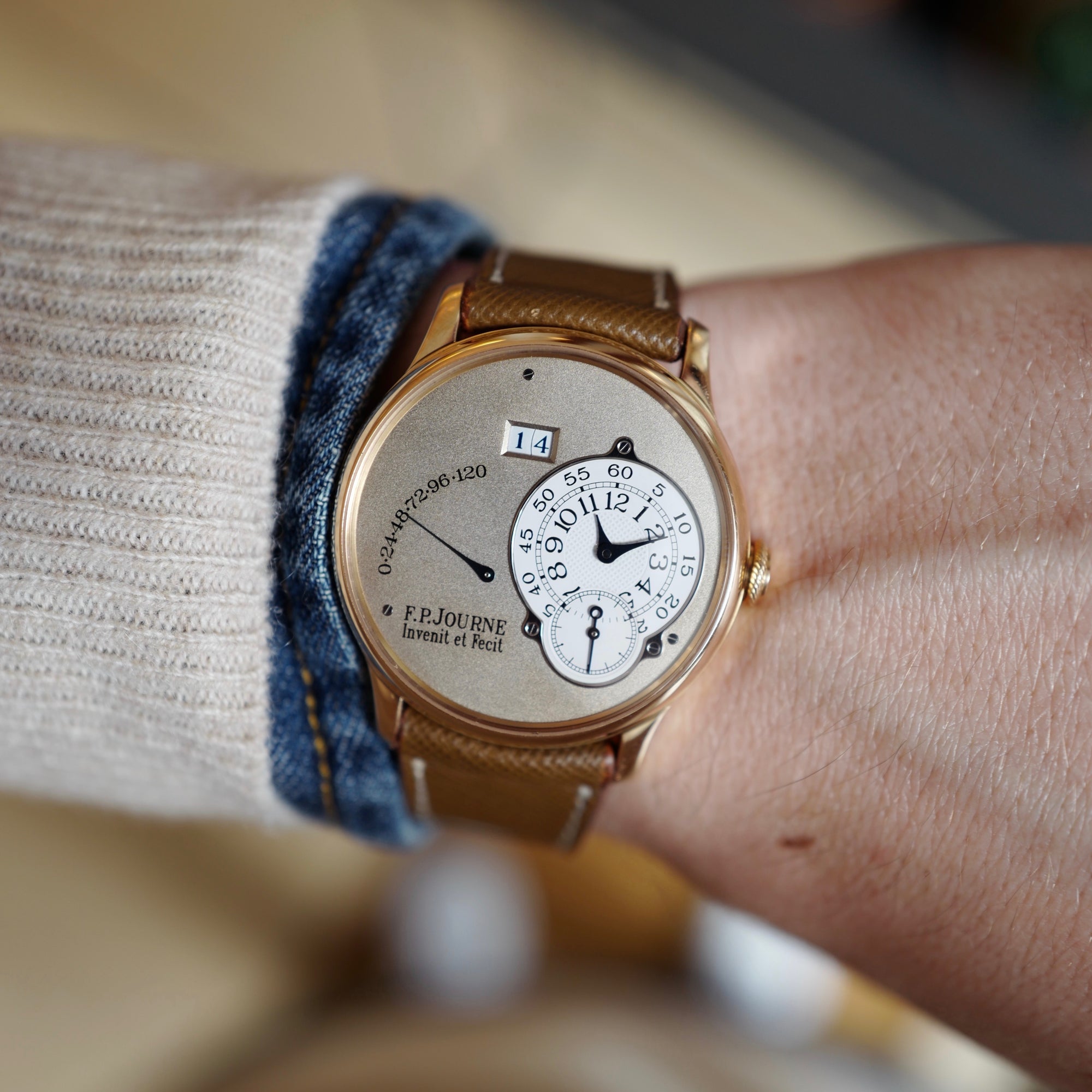 F.P Journe Rose Gold Octa Reserve de Marche Watch