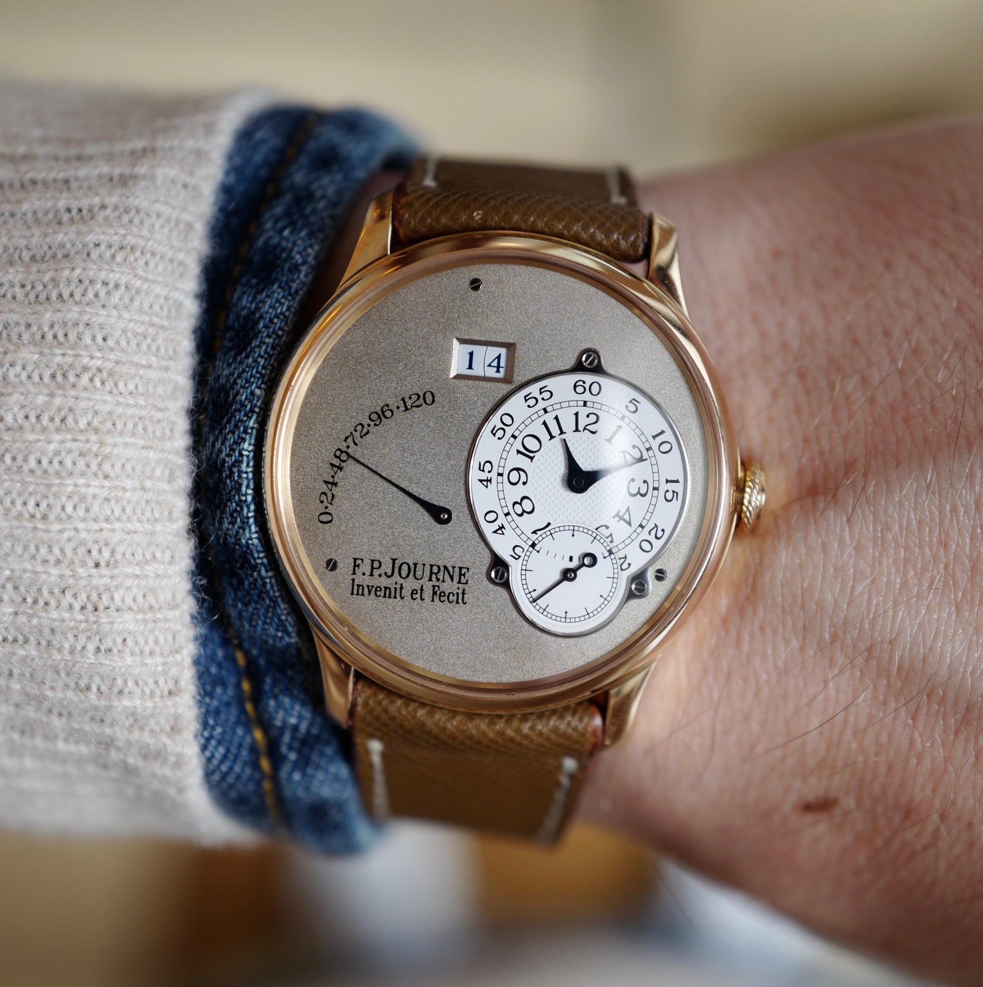 F.P Journe Rose Gold Octa Reserve de Marche Watch