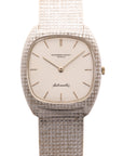 Audemars Piguet White Gold Watch On Bracelet