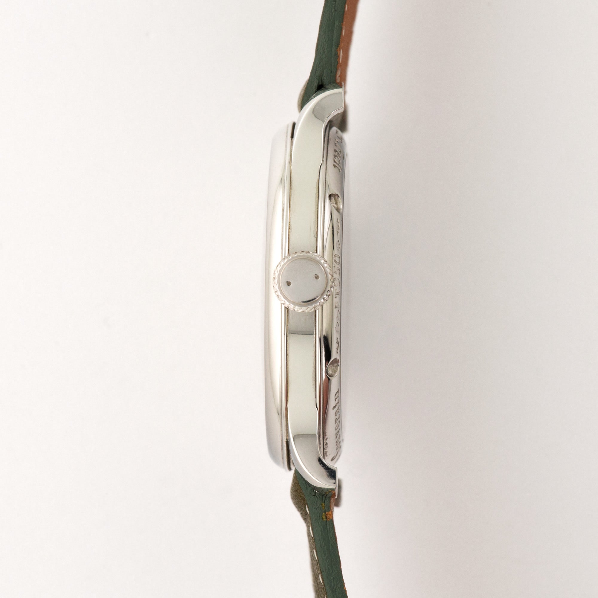F.P. Journe Platinum Remontoir dEgalite Tourbillon Watch with Brass Movement