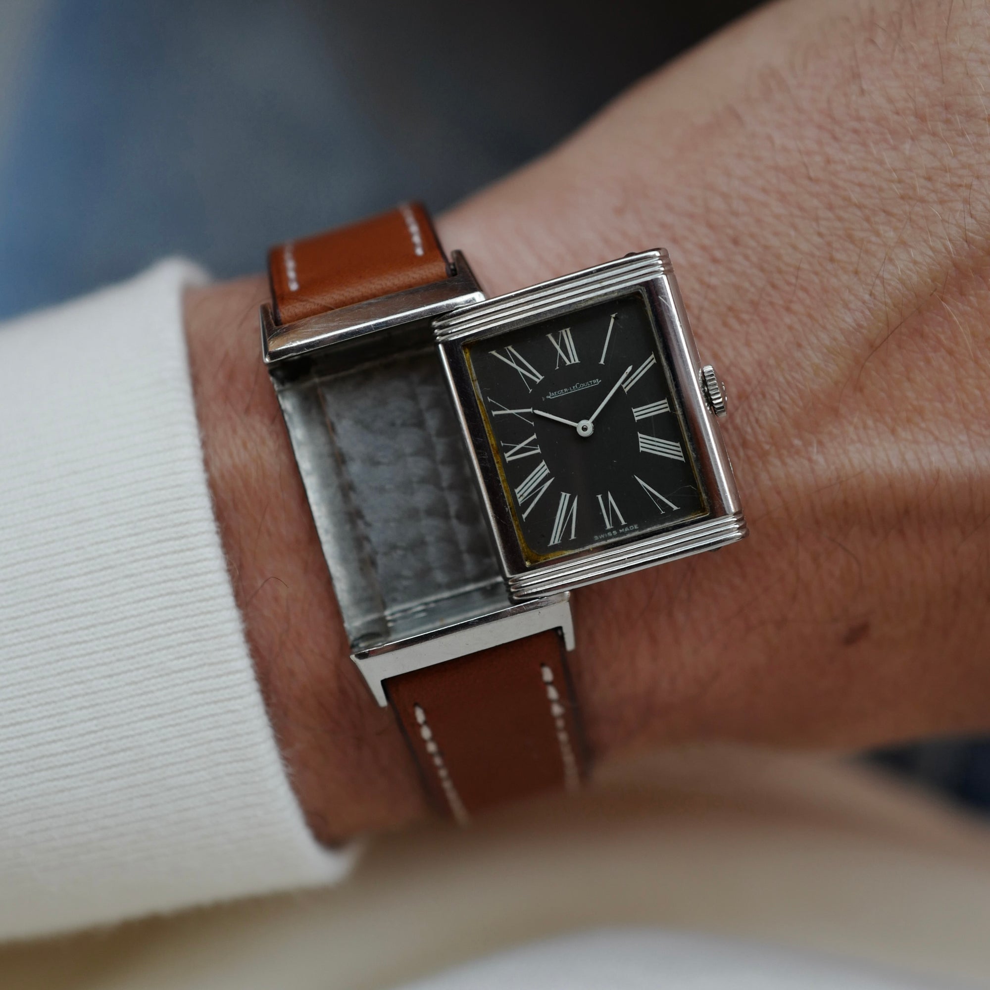 Jaeger LeCoultre Steel Corvo Reverso