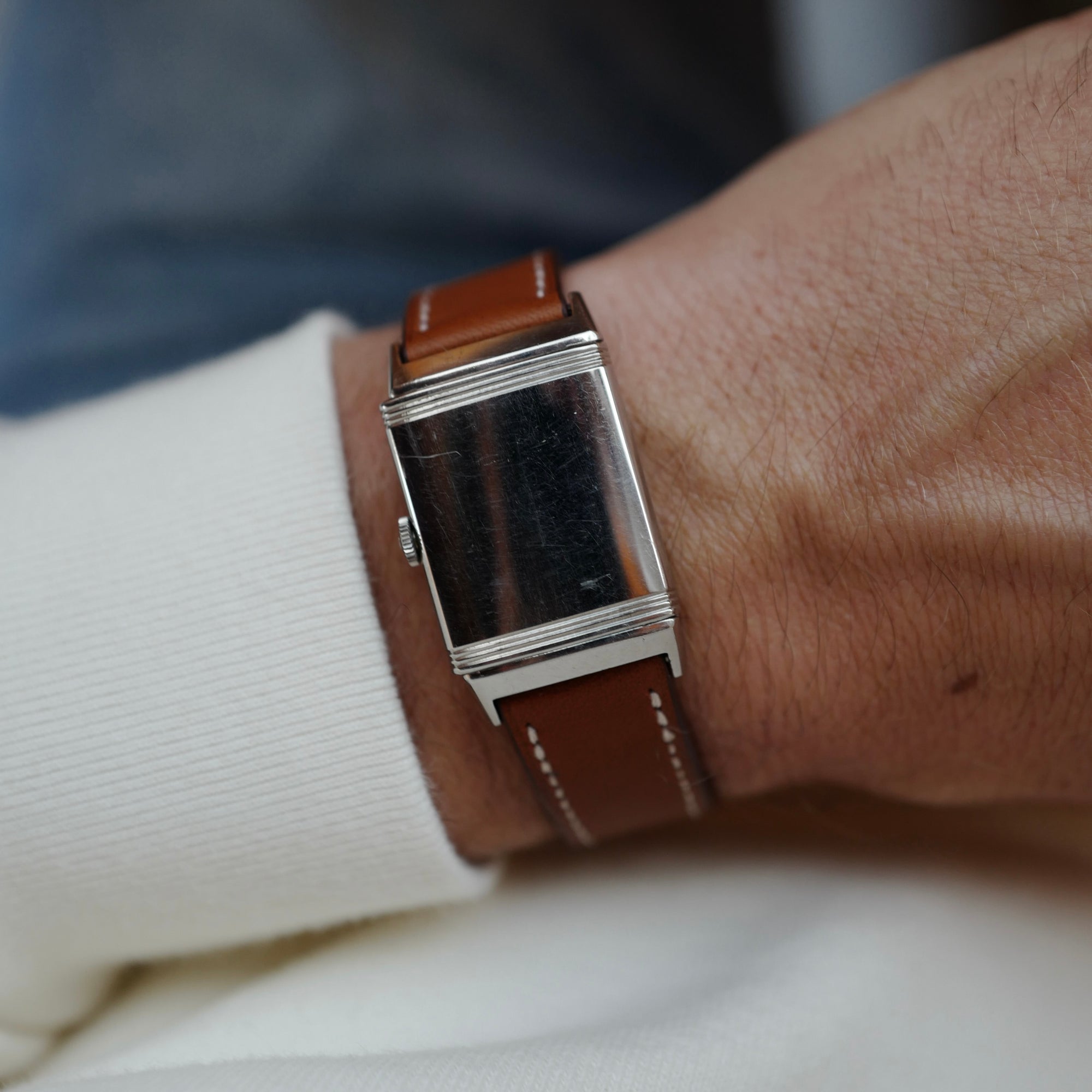 Jaeger LeCoultre Steel Corvo Reverso