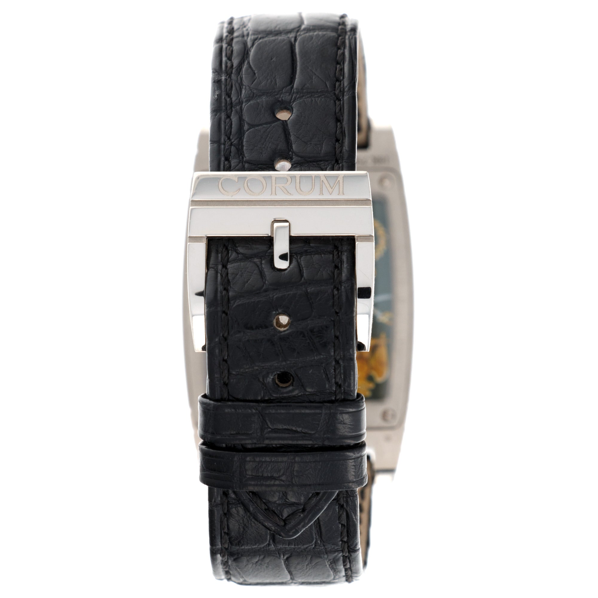 Corum White Gold Golden Bridge Napoleon Watch
