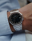 Patek Philippe Platinum Nautilus Watch Ref. 3800 with Original Box and Papers (New Arrival)