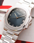 Patek Philippe - Patek Philippe Platinum Nautilus Watch Ref. 3800 with Original Box and Papers - The Keystone Watches