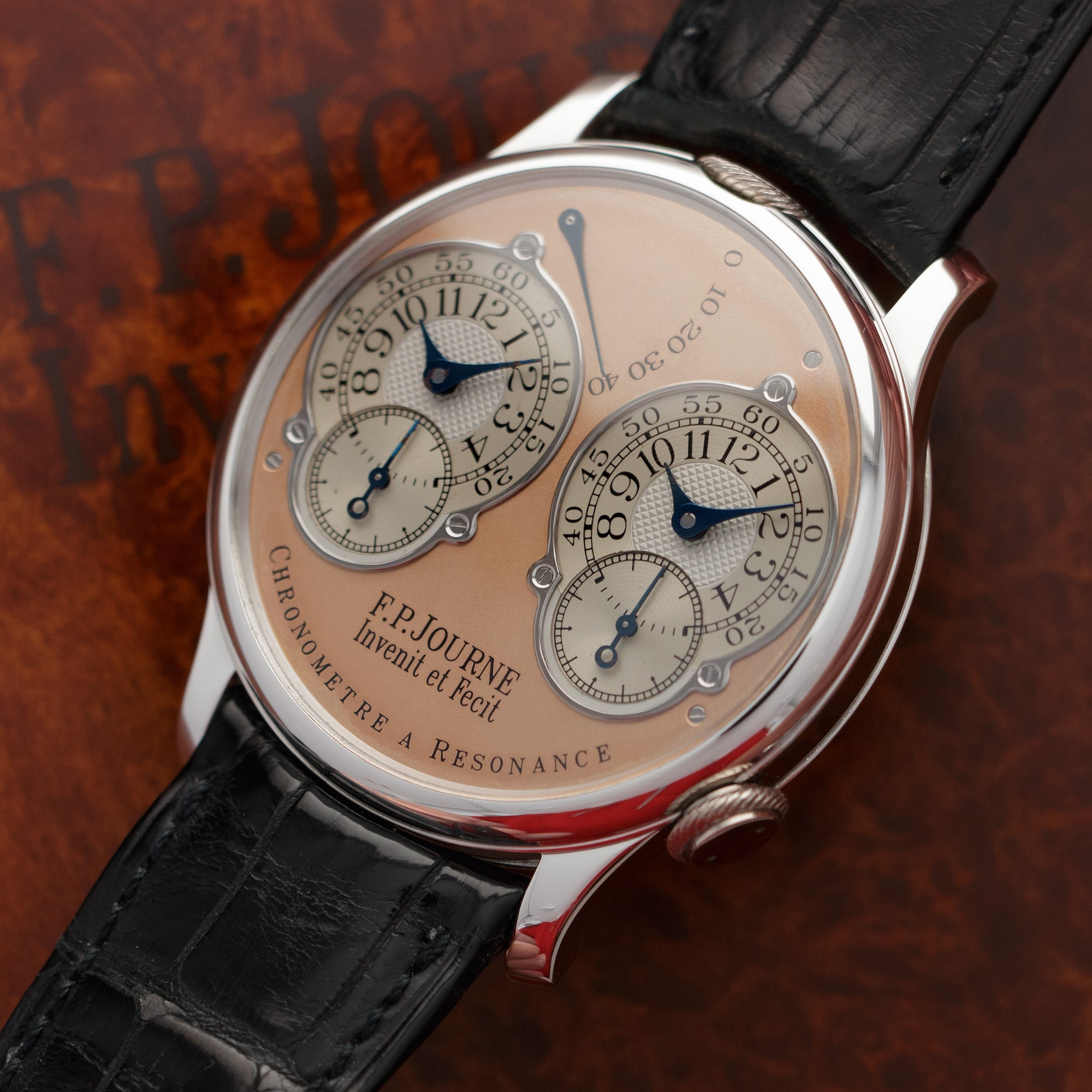 F.P Journe Chronometre Resonance 38mm Brass Movement Watch