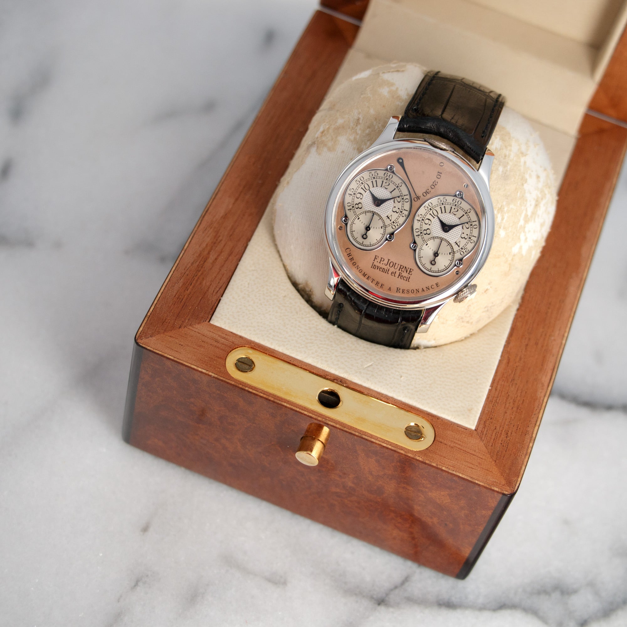F.P Journe Chronometre Resonance 38mm Brass Movement Watch