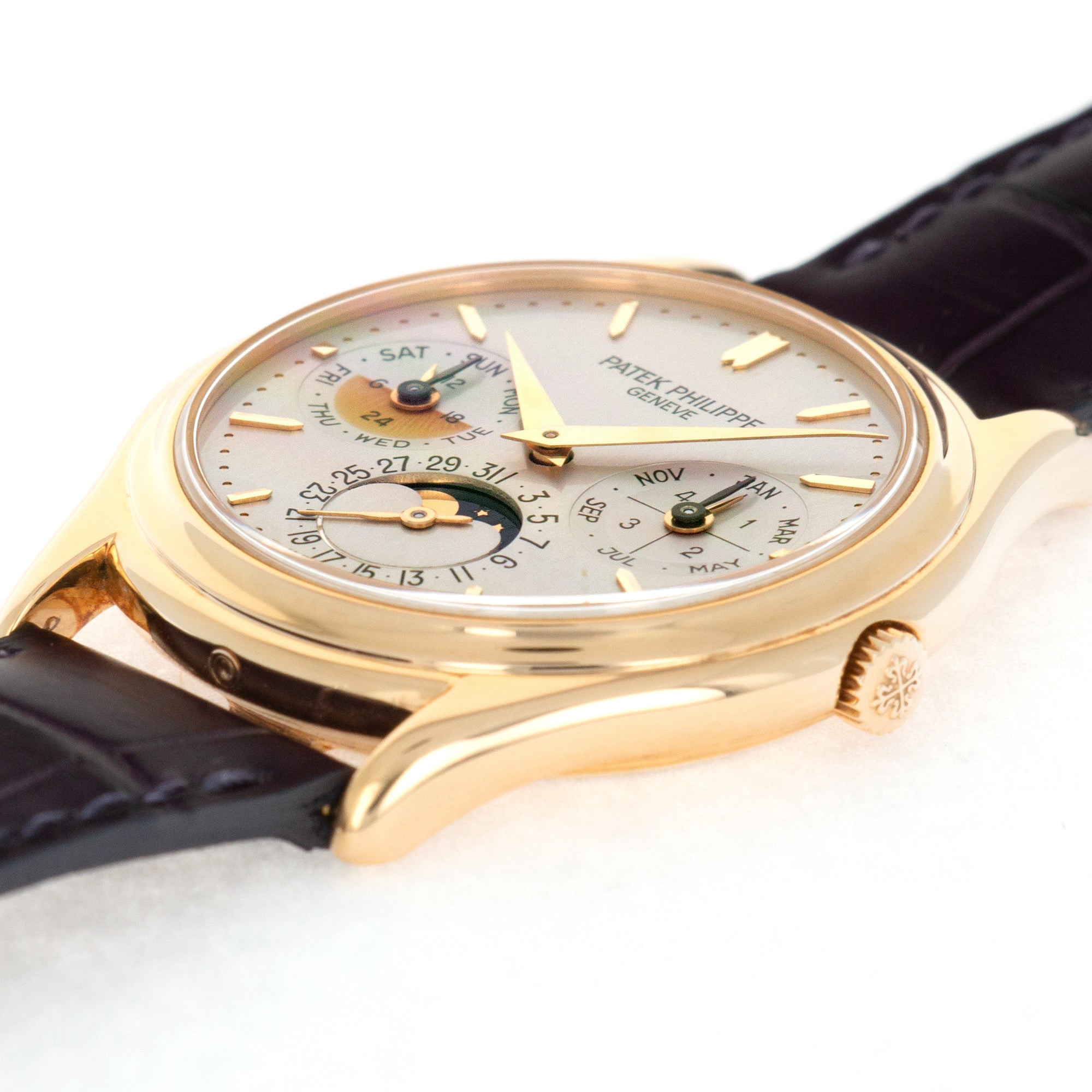 Patek Philippe Yellow Gold Perpetual Calendar Watch Ref. 3940