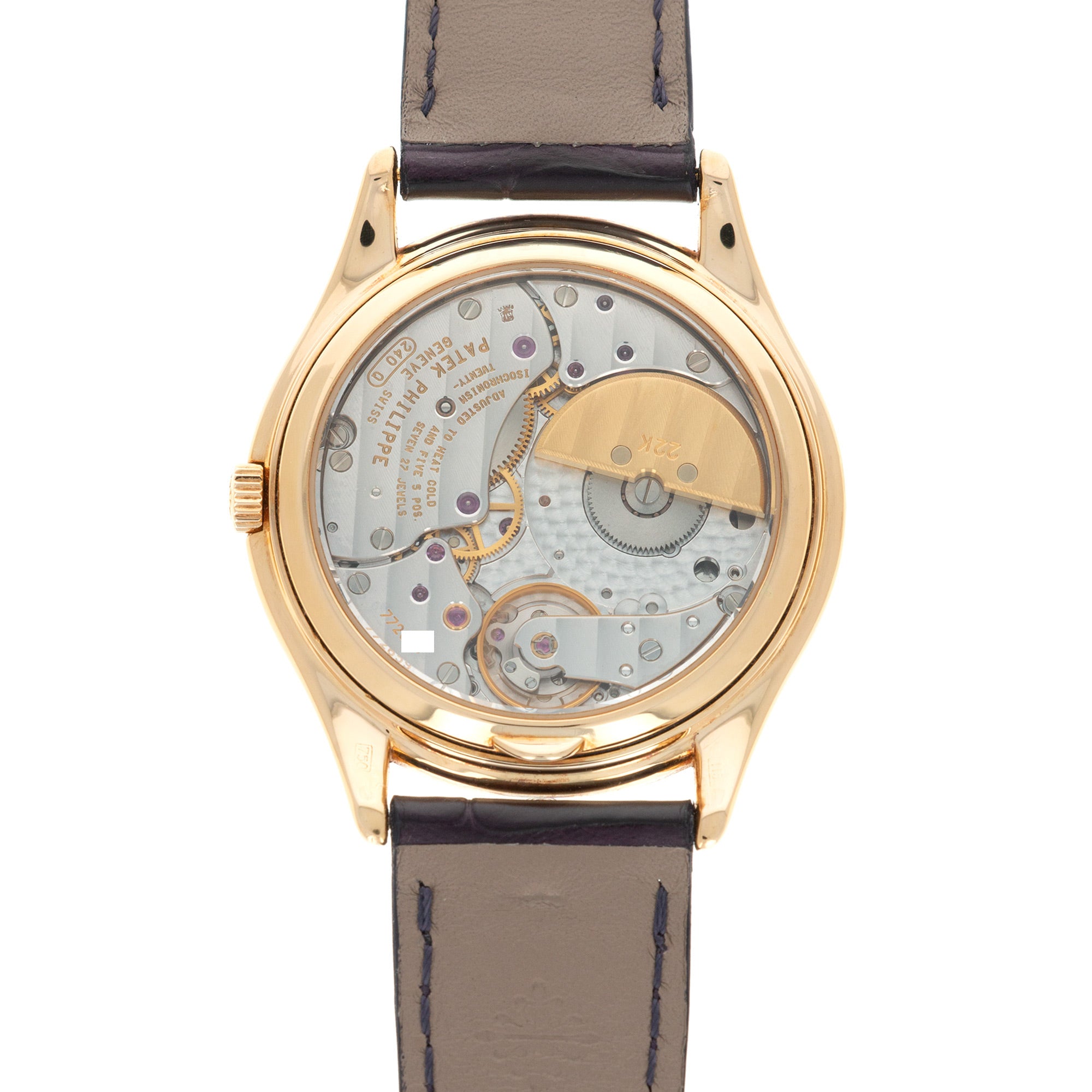 Patek Philippe Yellow Gold Perpetual Calendar Watch Ref. 3940