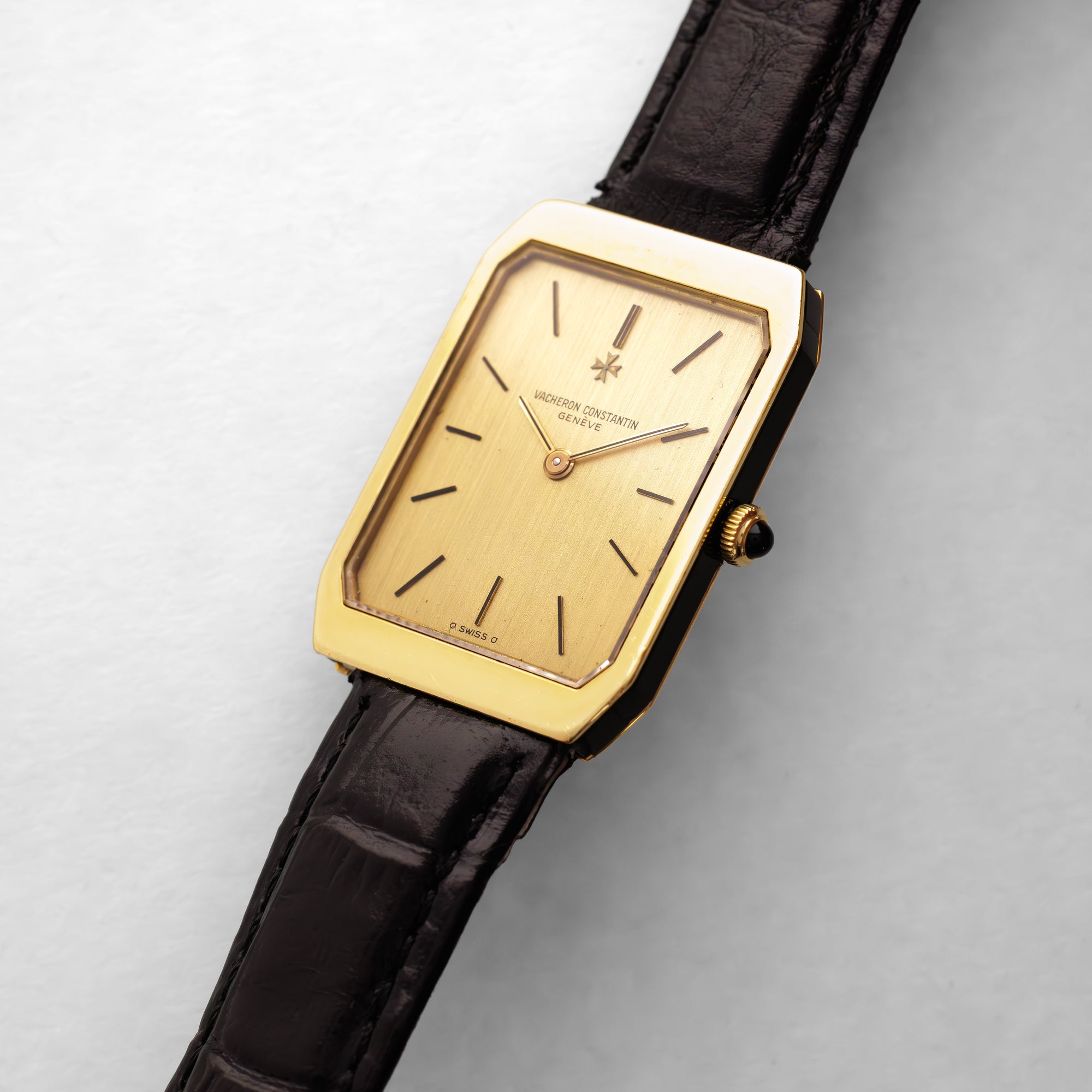 Vacheron Constantin Yellow Gold Rectangular Watch Ref. 39200