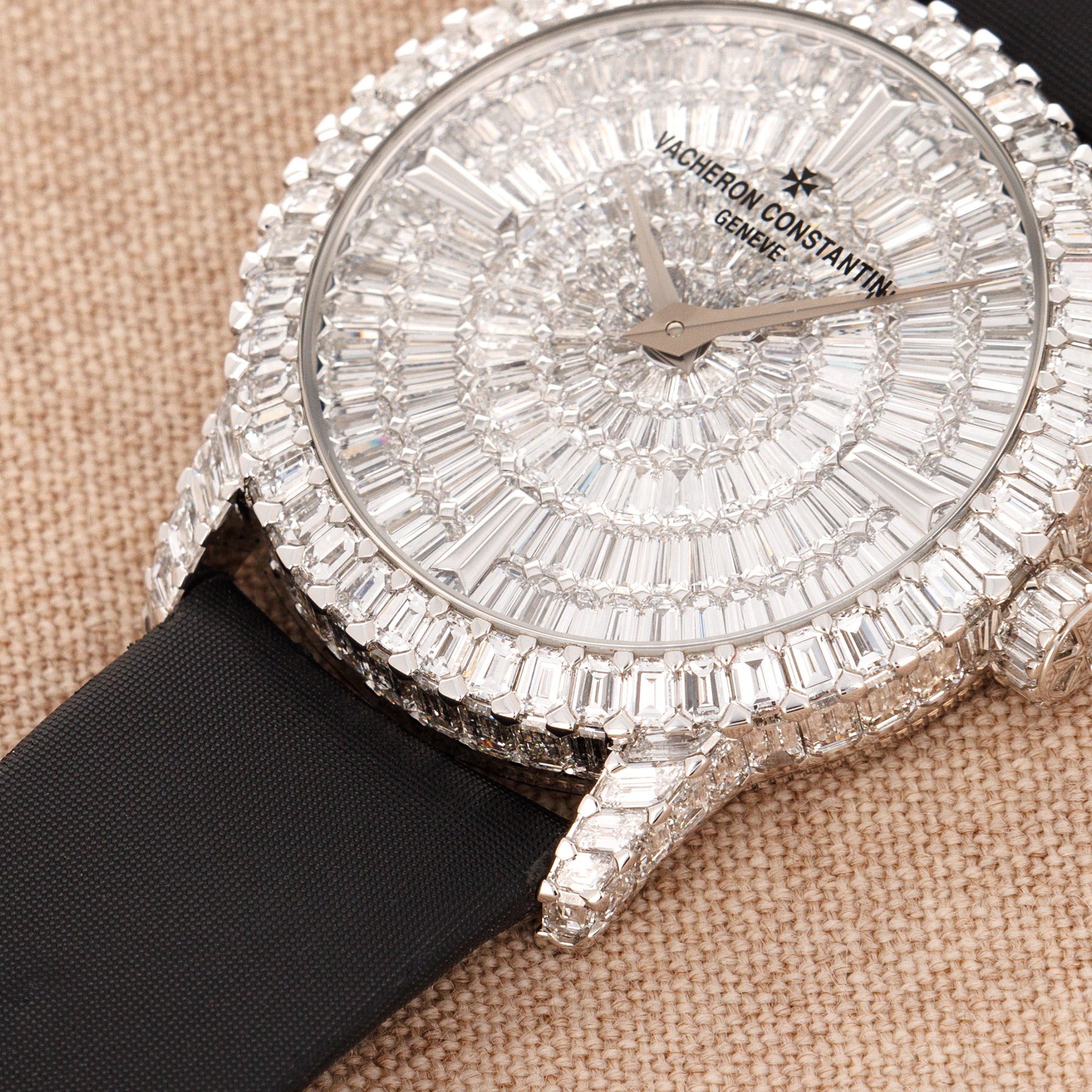 Vacheron Constantin White Gold Traditionnelle High Jewellery Watch Ref. 81760
