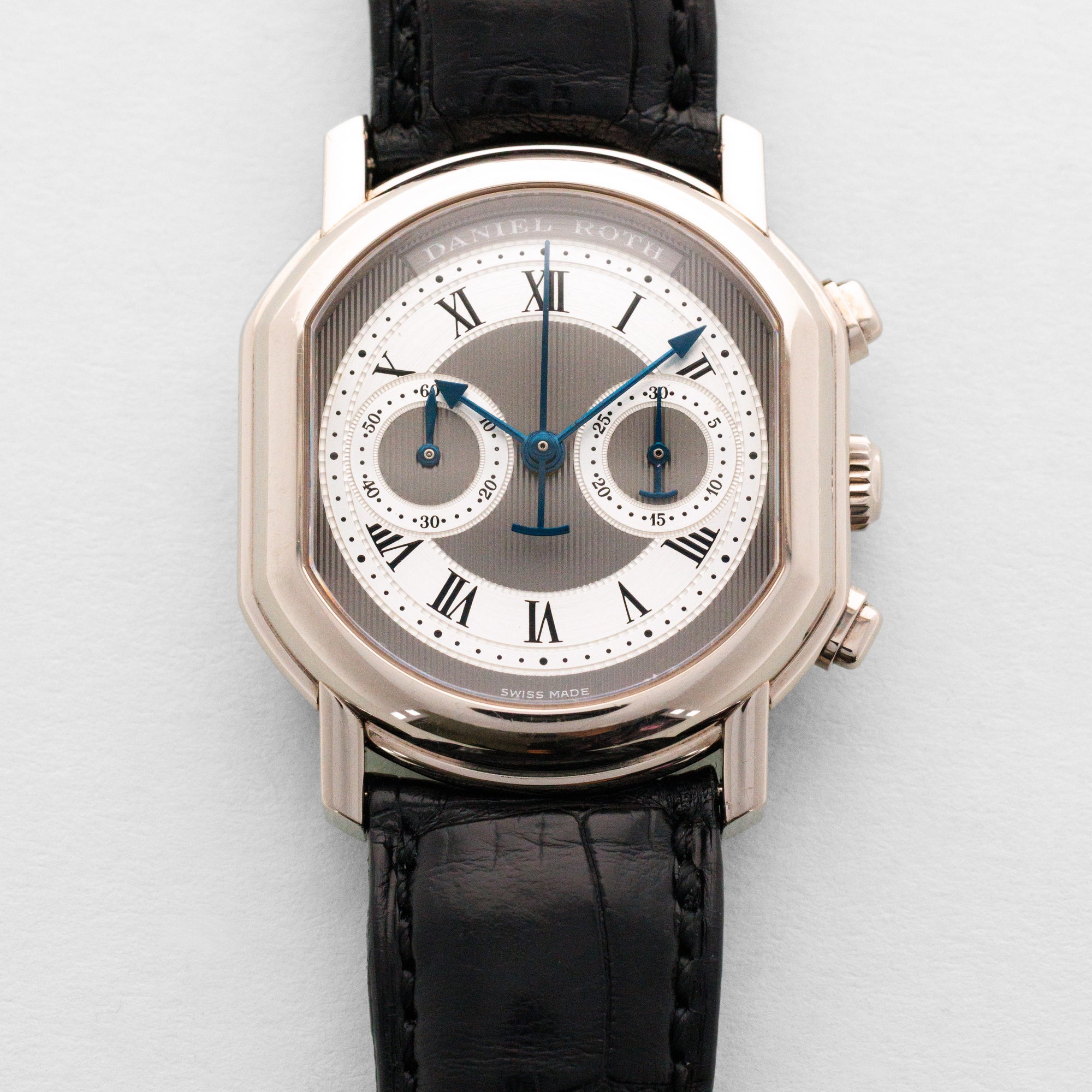 Daniel Roth White Gold Chronograph Watch Ref. 447.J.10