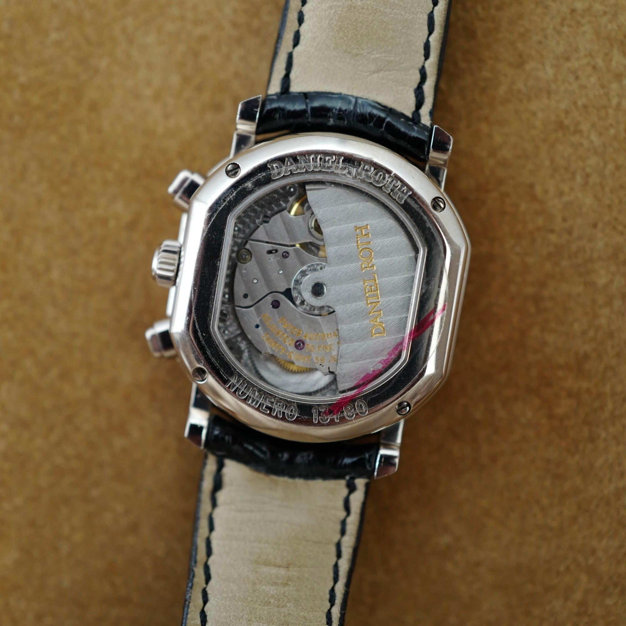Daniel Roth White Gold Chronograph Watch Ref. 447.J.10