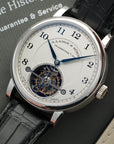 A. Lange & Sohne Platinum 1815 Tourbillon Watch Ref. 730.025