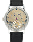 A. Lange & Sohne Platinum 1815 Tourbillon Watch Ref. 730.025