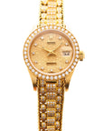 Rolex Yellow Gold Datejust full Diamond bracelet Watch Ref. 69138