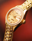 Rolex Yellow Gold Datejust full Diamond bracelet Watch Ref. 69138