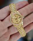 Rolex Yellow Gold Datejust full Diamond bracelet Watch Ref. 69138