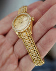 Rolex Yellow Gold Datejust full Diamond bracelet Watch Ref. 69138