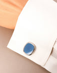 Patek Philippe - Patek Philippe White Gold Ellipse Cufflinks Ref. 9003 (Objet) - The Keystone Watches