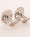 Patek Philippe - Patek Philippe White Gold Ellipse Cufflinks Ref. 9003 (Objet) - The Keystone Watches