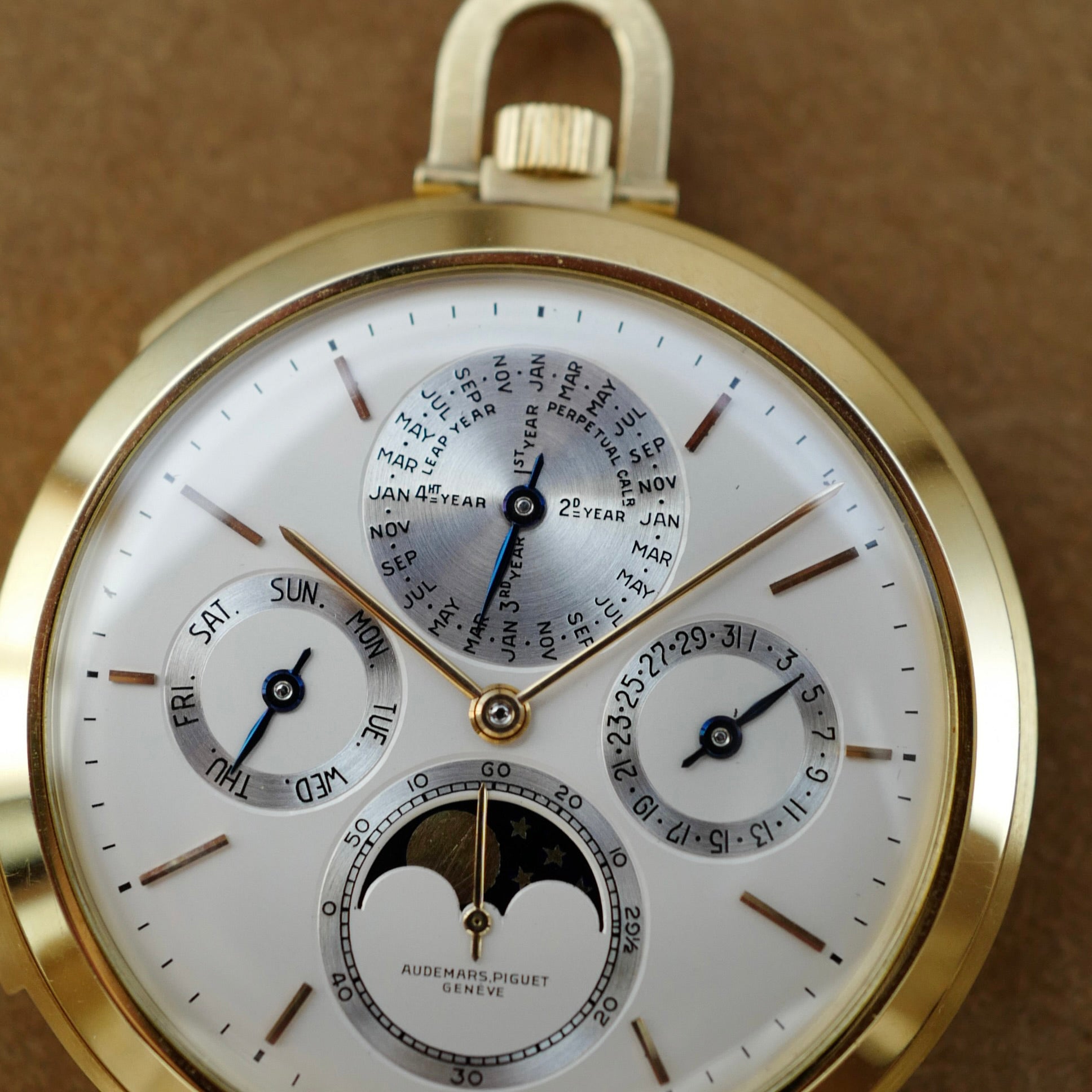 Audemars Piguet Yellow Gold Grand Complication Pocket Watch