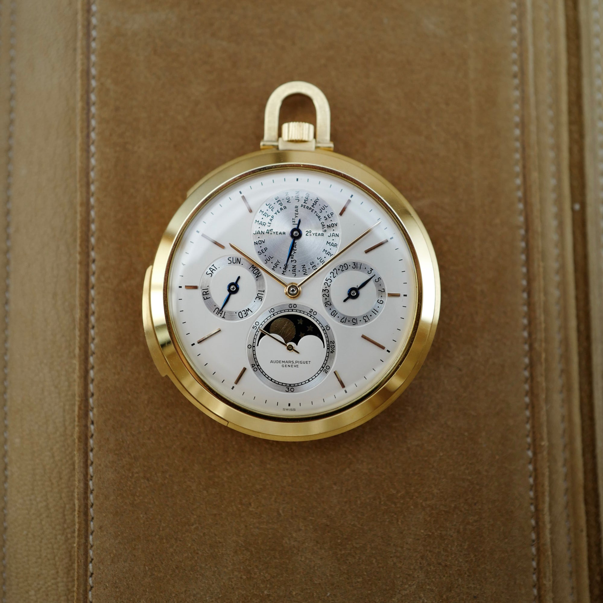 Audemars Piguet Yellow Gold Grand Complication Pocket Watch