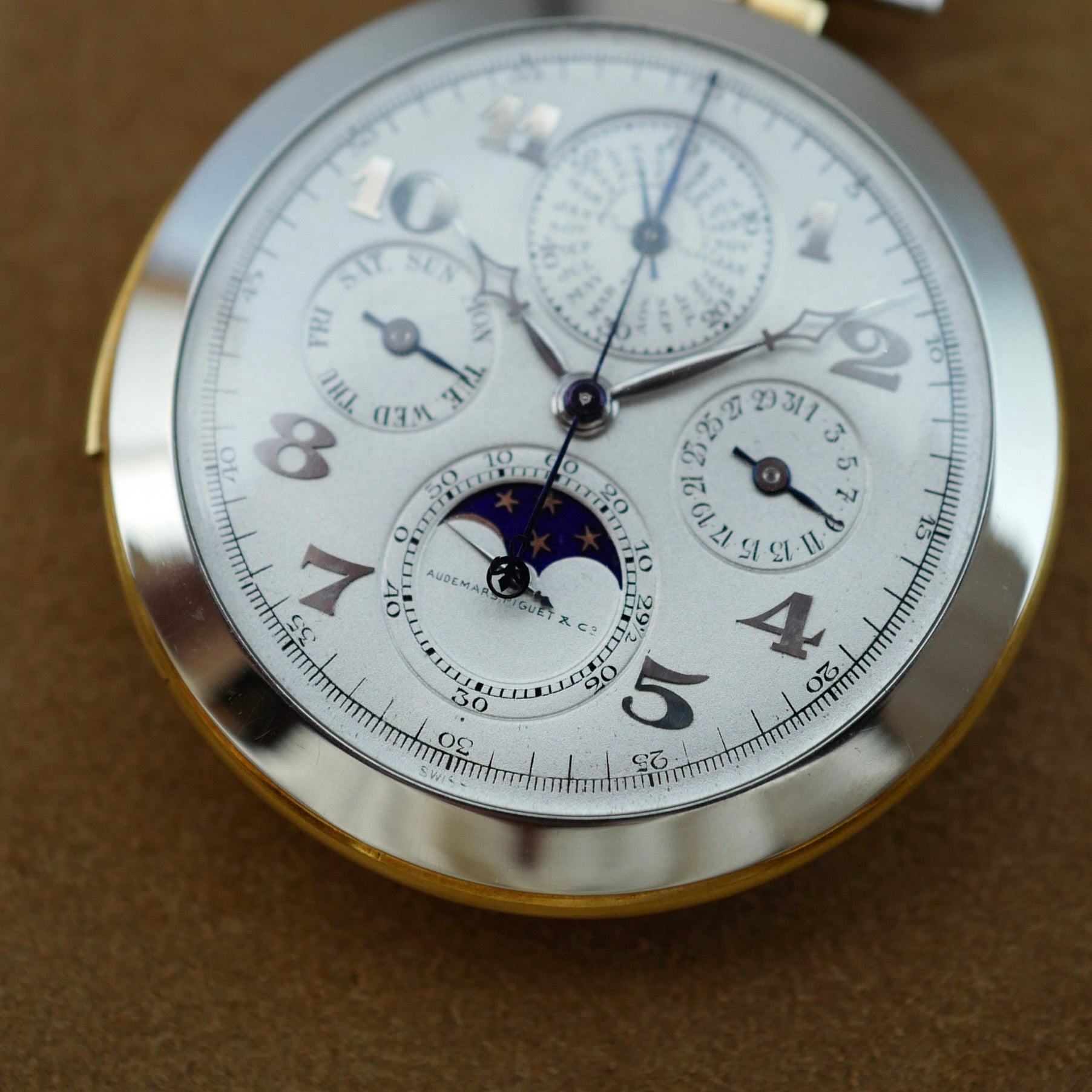 Audemars Piguet - Audemars Piguet Perpetual Calendar Minute Repeater Pocket Watch (New Arrival) - The Keystone Watches