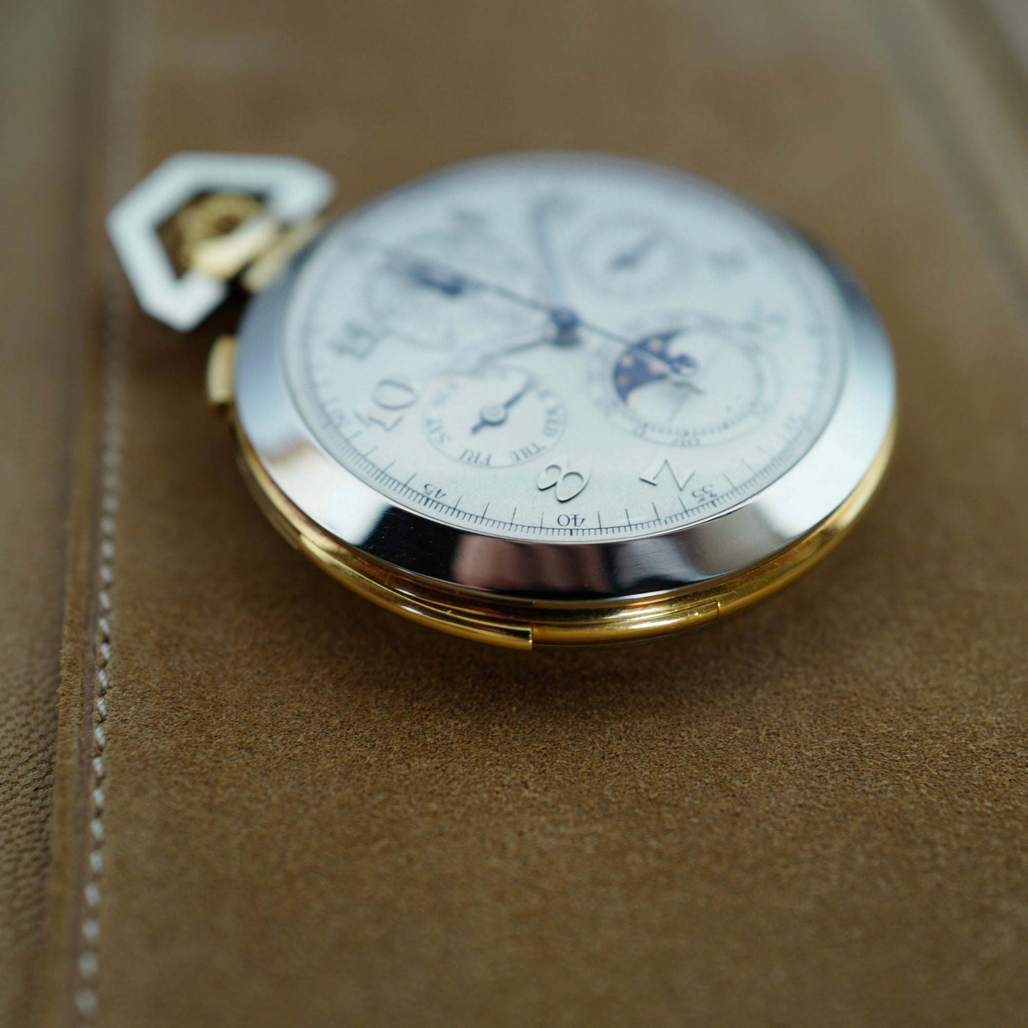 Audemars Piguet Perpetual Calendar Minute Repeater Murat Pocket Watch (New Arrival)
