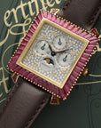 Audemars Piguet - Audemars Piguet Yellow Gold Perpetual Calendar Ruby and Diamond Watch, Likely Piece Unique - The Keystone Watches