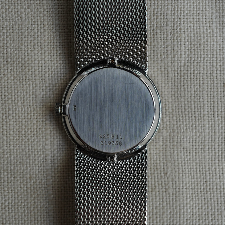 Piaget White Gold Diamond Bracelet Watch Ref. 925B11