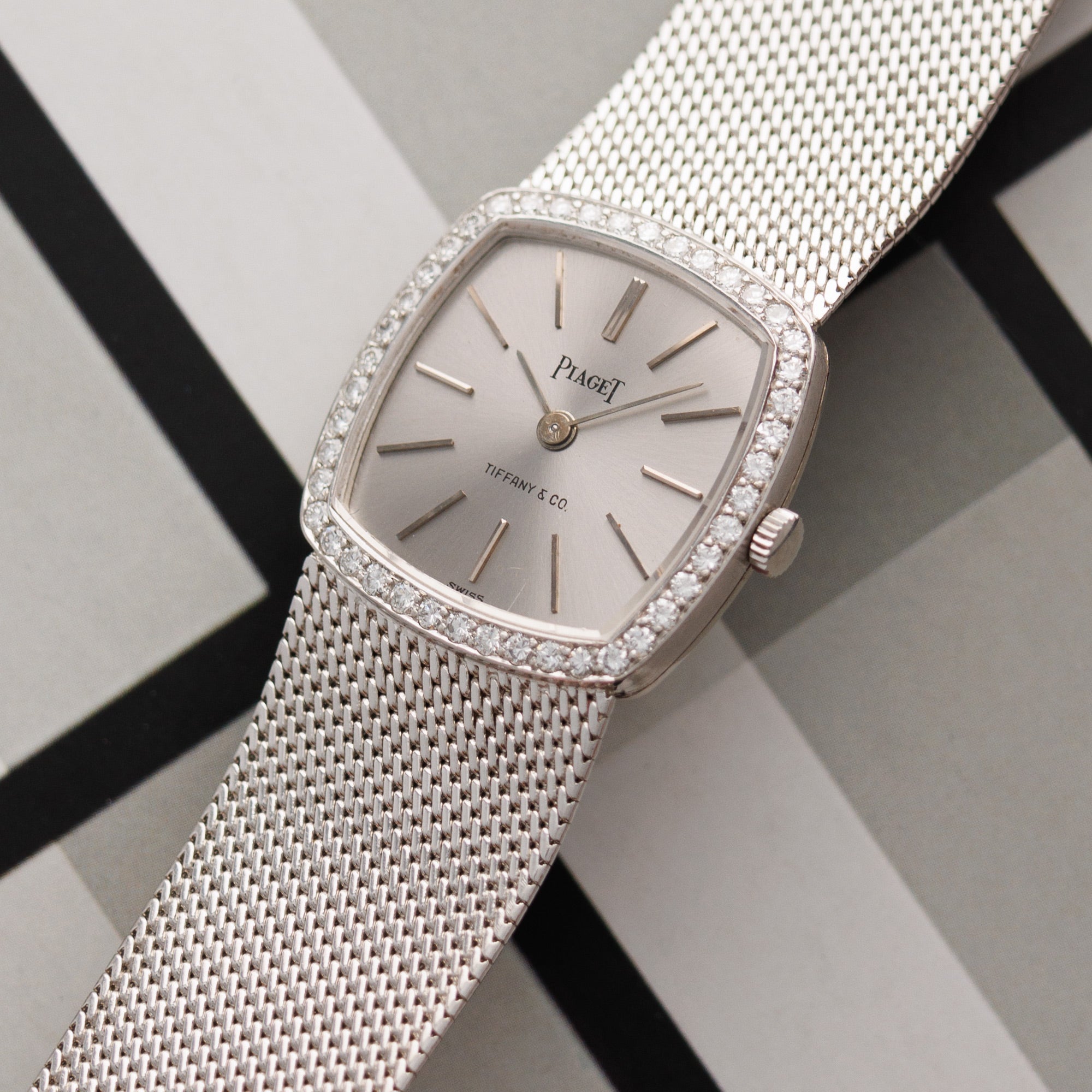 Piaget - Piaget White Gold Diamond Watch, Retailed by Tiffany & Co. - The Keystone Watches