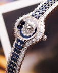 Piaget White Gold Diamond & Sapphire Watch Ref. 40030