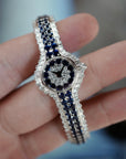 Piaget White Gold Diamond & Sapphire Watch Ref. 40030